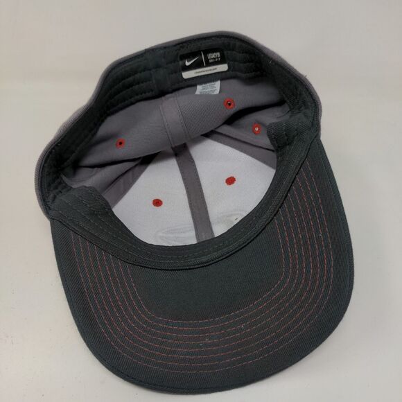 Nike Legacy91 Dri Fit Men's Fitted Hat Gray OSFM Embroidered G Logo - Picture 6 of 8